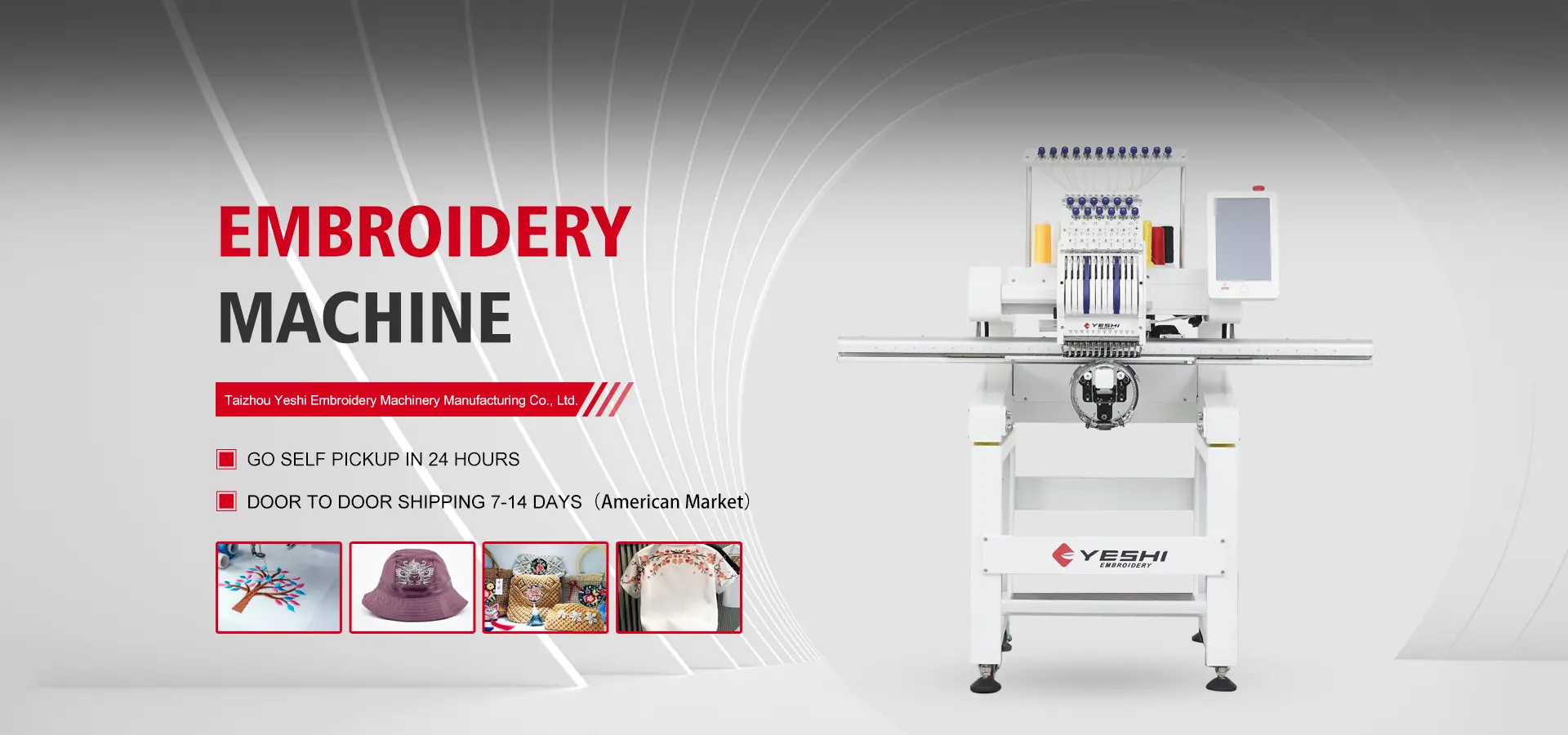One Head Embroidery Machine