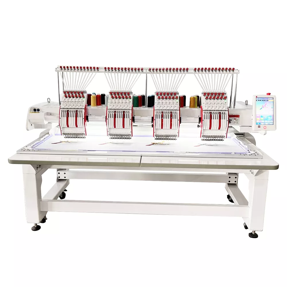 Is the daily maintenance process of the multi functional four head embroidery machine complicated?